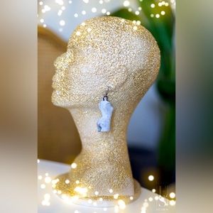 3d printed earrings - Medusa